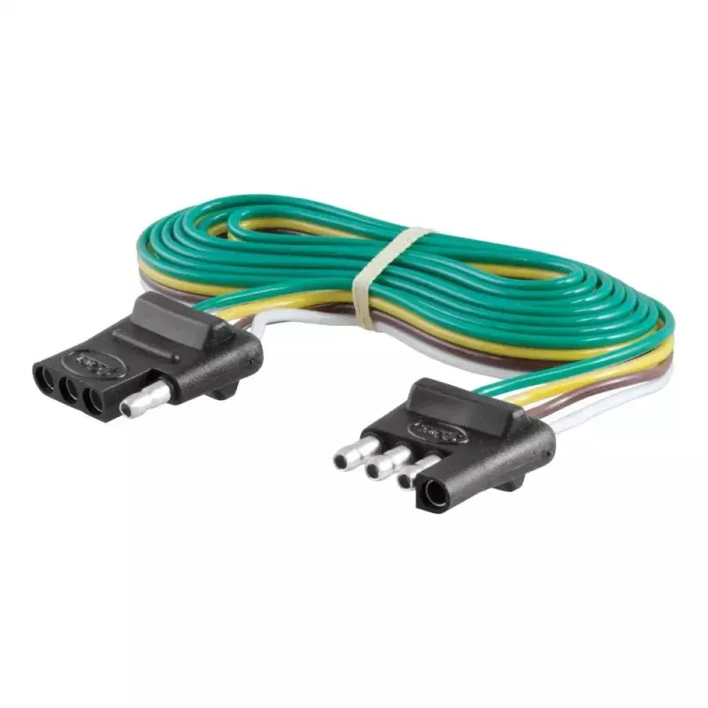 CURT 4-Way Flat Connector PlugSocket w/72 Wires