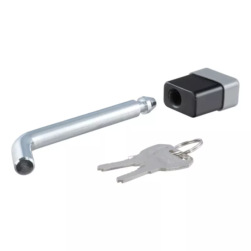CURT 5/8 Hitch Lock – 2, 2-1/2, or 3 Receiver – Deadbolt – Chrome