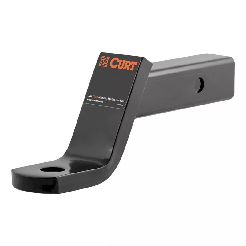 CURT Class 3 Ball Mount – 2 Shank – 7,500 lbs – 4 Drop8-1/4 Long