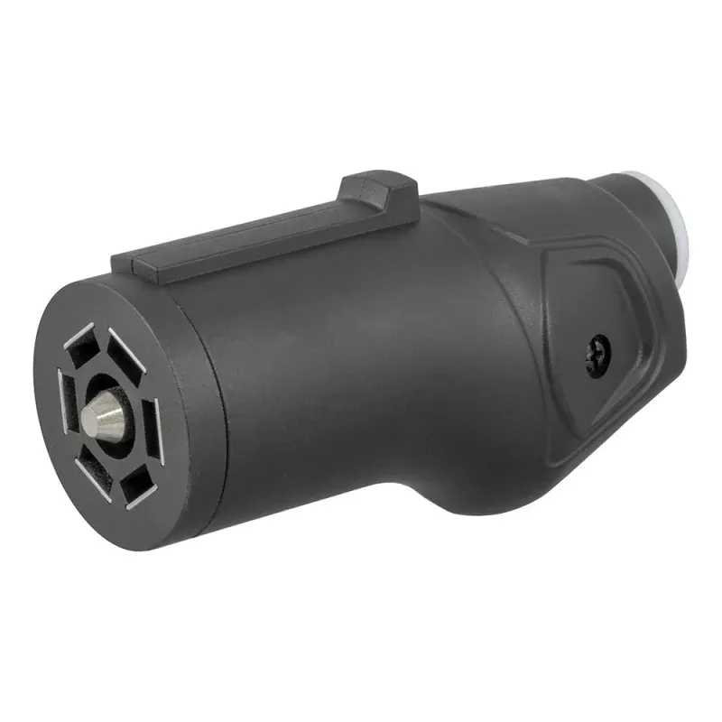 CURT Heavy-Duty 7-Way RV Blade Connector Plug – Trailer Side