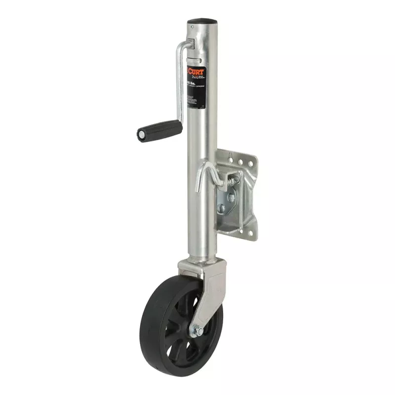 CURT Marine Jack w/8 Wheel – 1,500 lbs – Adjust Vertically 10