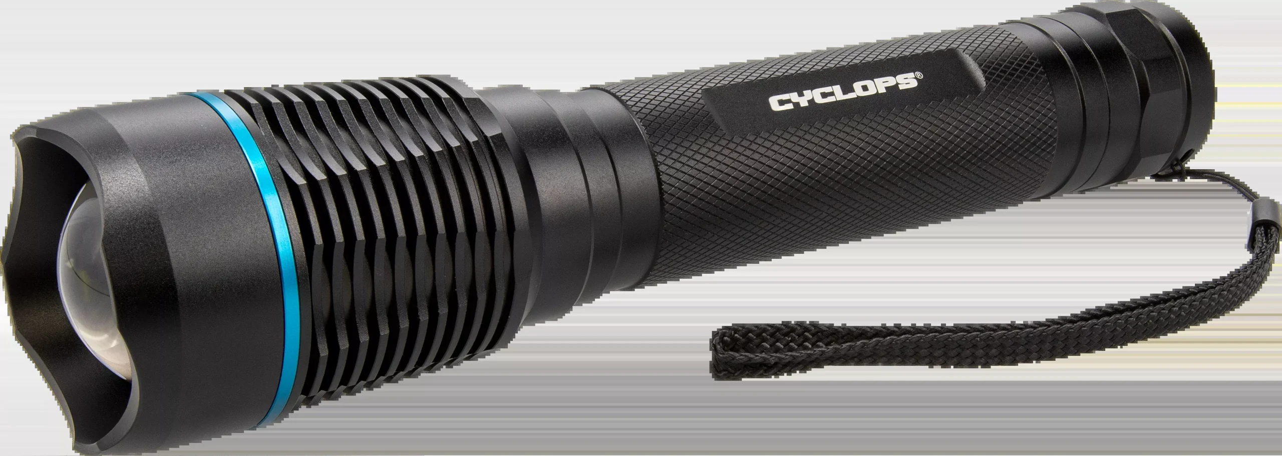 Cyclops Brontes 2K LED Flashlight, 2000 Lumens, Twist Focus, IPX7, AA Battery Powered – CYC-FLB2000