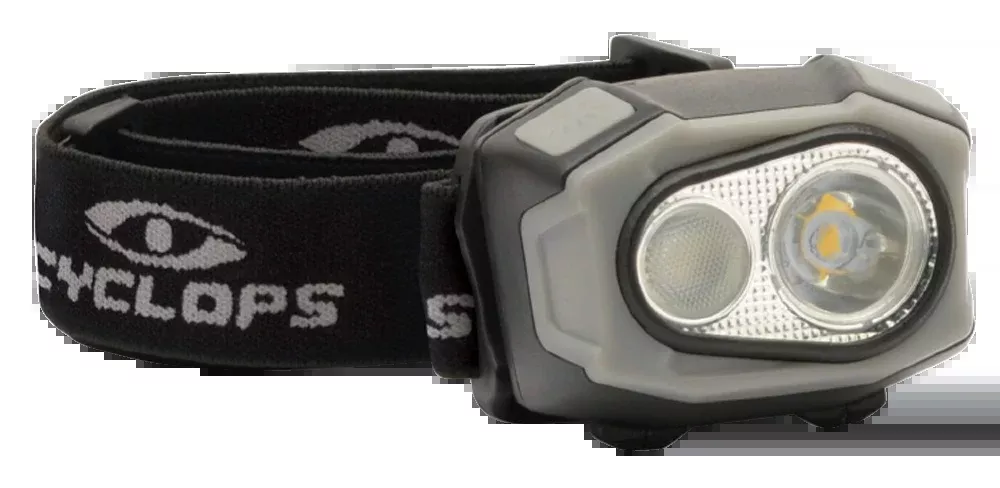 Cyclops eFlex 400 Lumen Rechargeable LED Headlamp, Multi-Color Modes & Adjustable Headband, CYC-HL4X