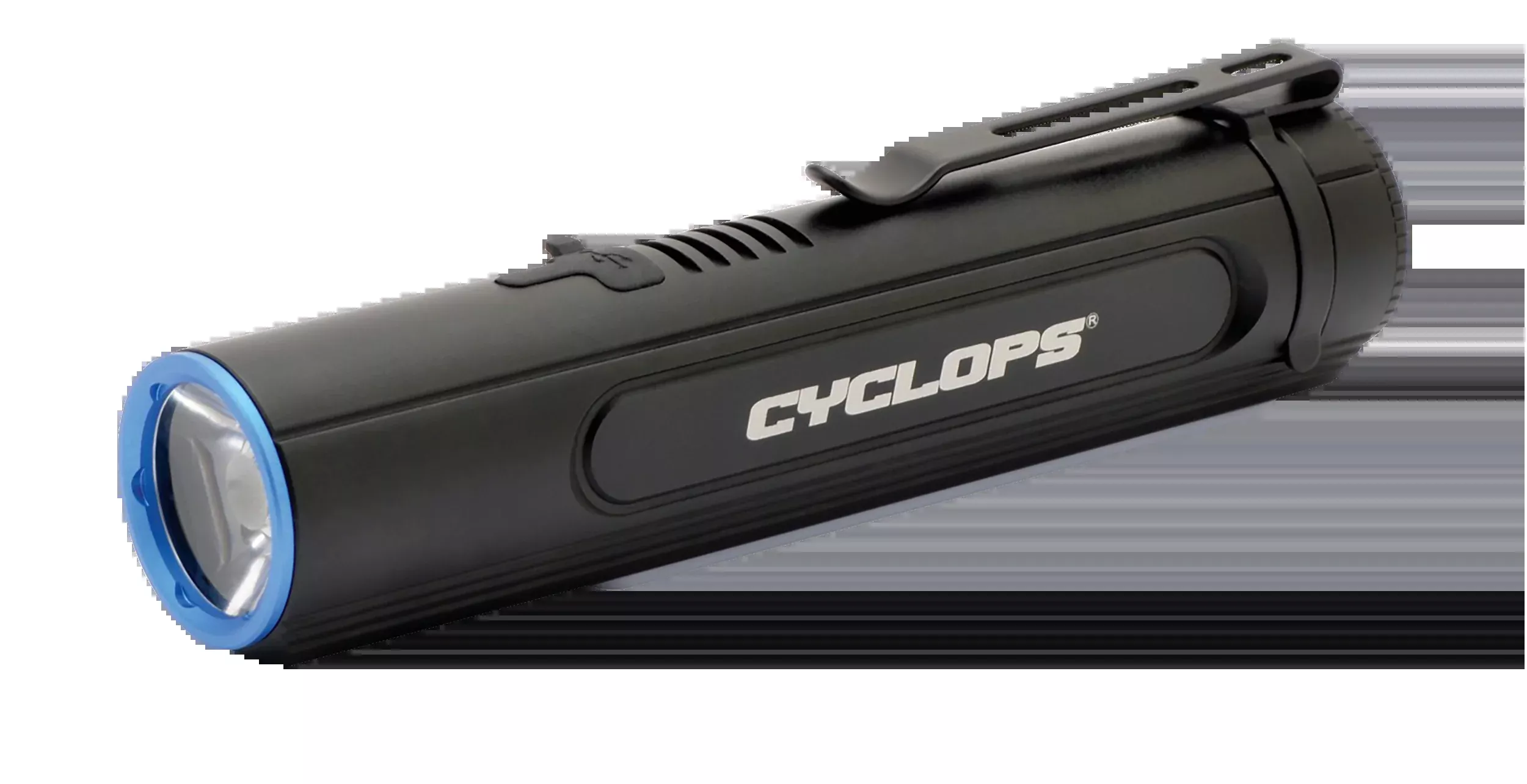 Cyclops LED Flashlight with COB Utility Light, 2000/500 Lumens, USB Rechargeable - CYC-FL2000COB