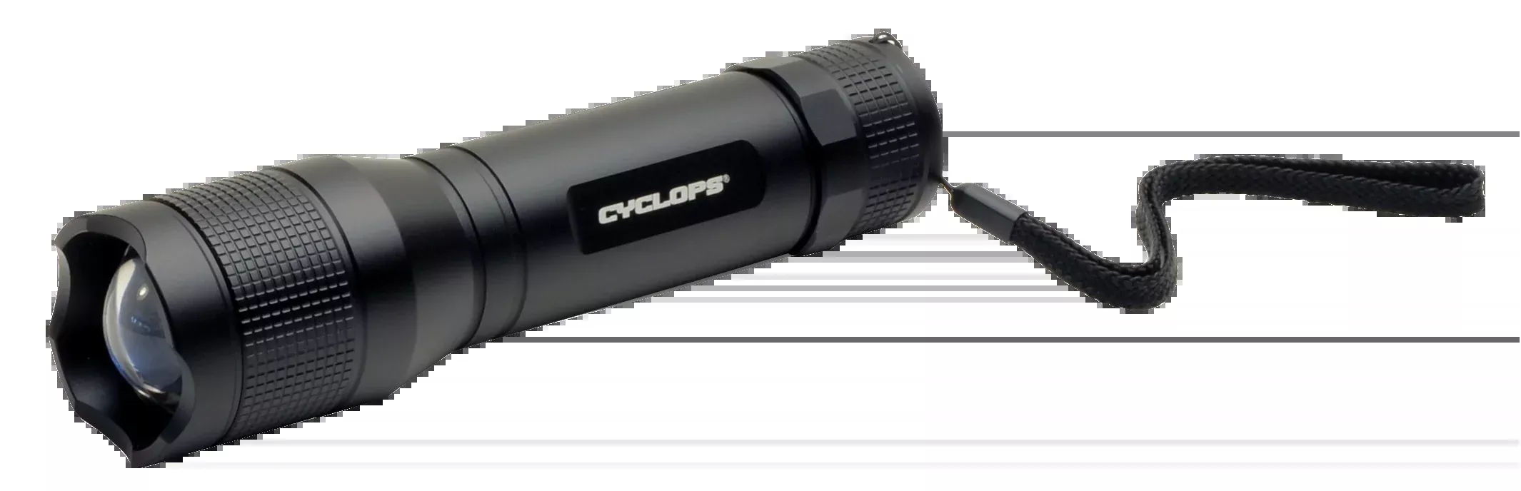 Cyclops TF-800 Tactical Flashlight, 800 Lumens, Cree XPG3 LED, IPX7, Black Anodized Aluminum