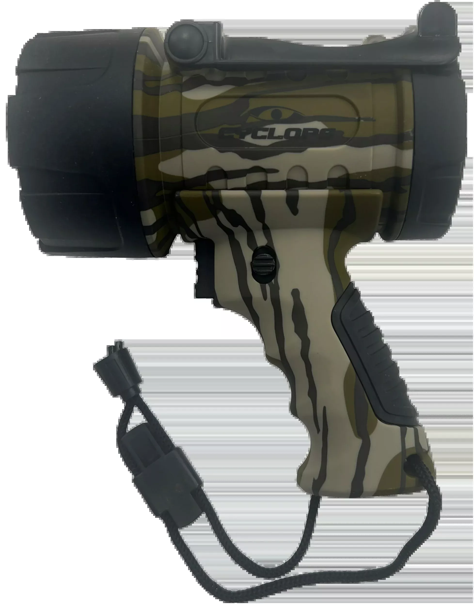 Cyclops Waterproof Handheld Spotlight, Mossy Oak Bottomland Camo, 600 Lumens, Floats