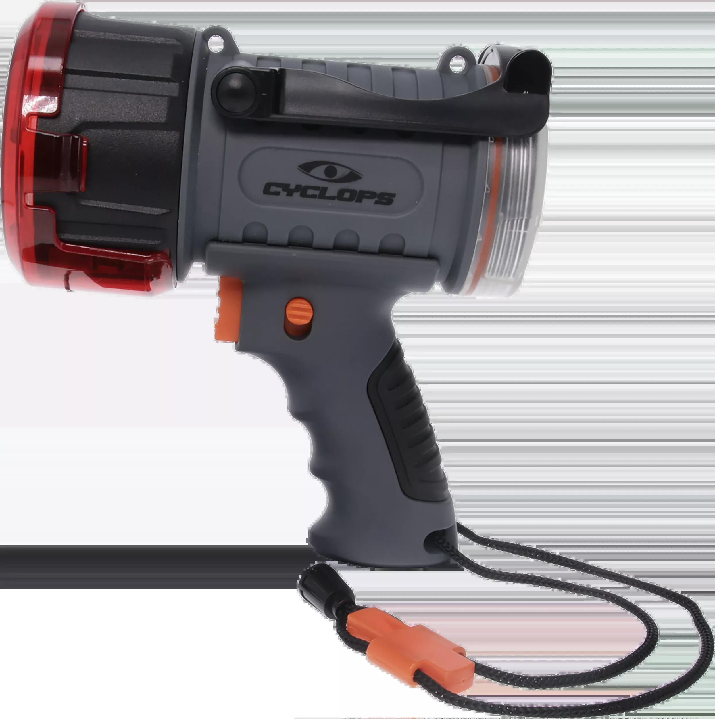 Cyclops Waterproof Rechargeable LED Spotlight with Flood Light, 2000 Lumens, USB-C – CYC-2000WP