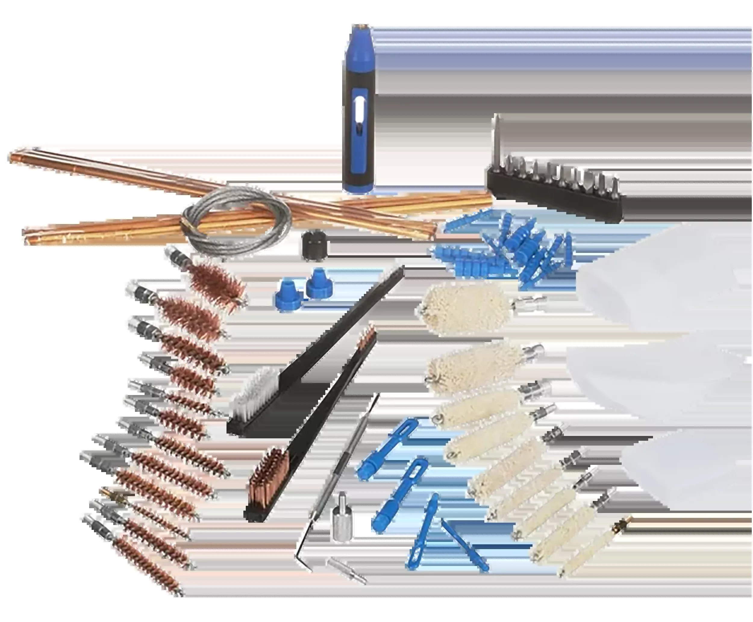 DAC Super Deluxe Universal Gun Cleaning Kit, 62-Piece Aluminum Case, Multi-Caliber – 38296