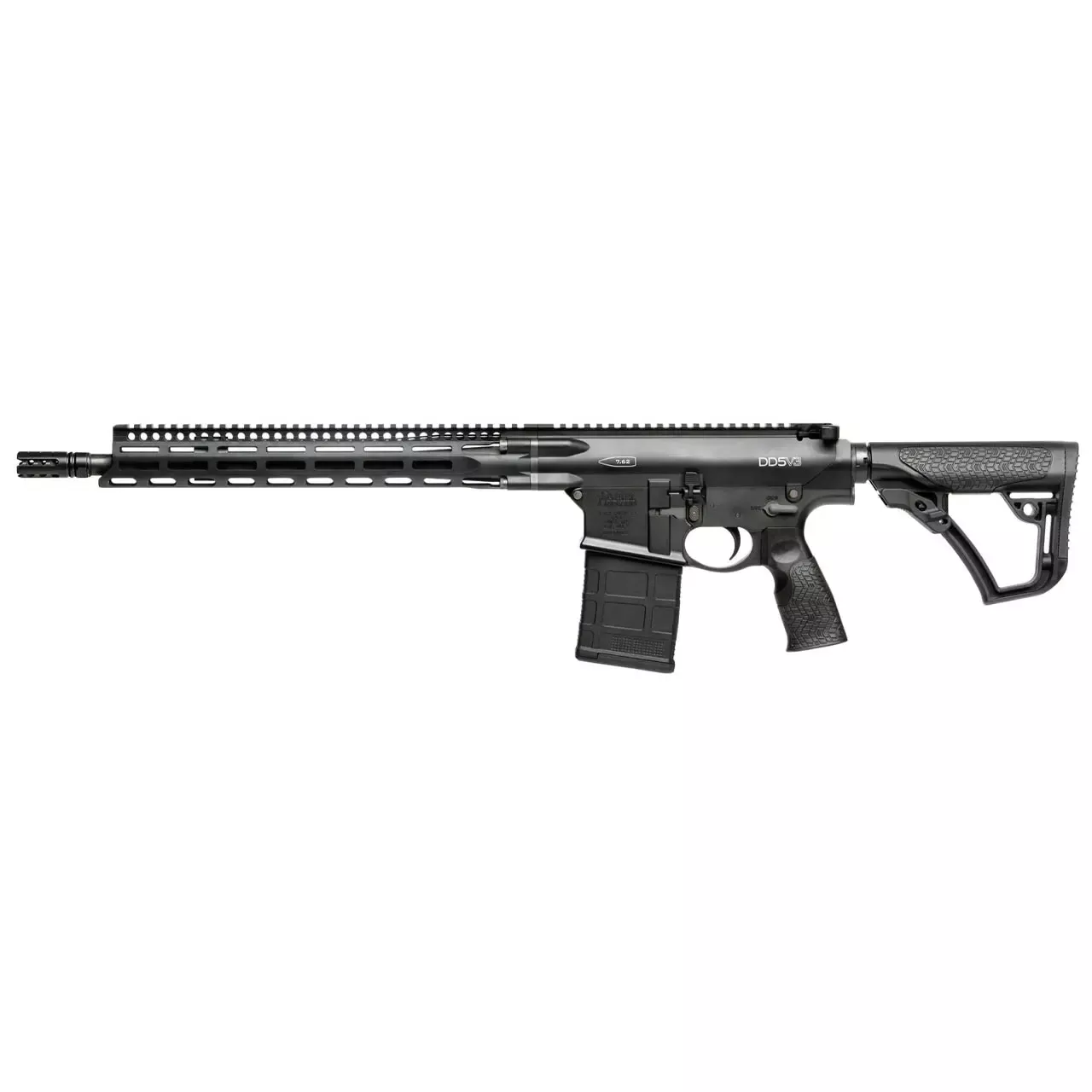 Daniel Defense DD5 V3 7.62x51mm Black 16″ Rifle
