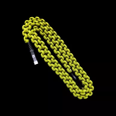 Dark Energy USB-C to USB-C Paracord Cable Green