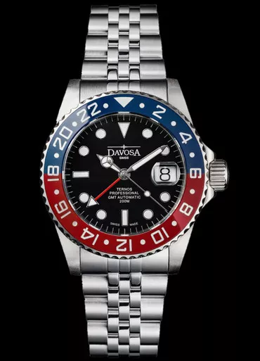 Davosa Ternos Pro GMT Automatic Blue/Red