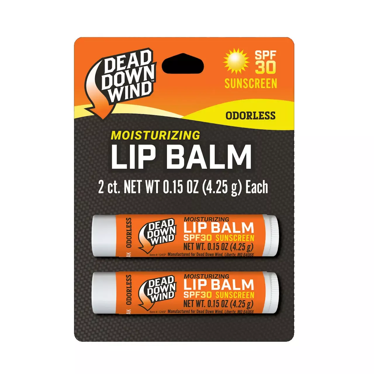 Dead Down Wind Lip Balm SPF 30 2 Pack