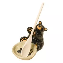 Demdaco Bearfoots Bear Spoon Holder