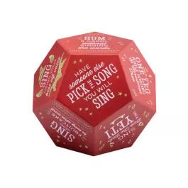 Demdaco Christmas Karaoke Foam Dice