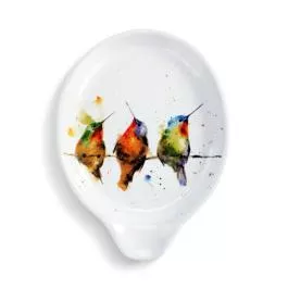 Demdaco Oval Spoon Rest - 4.5"w x 6"h - Hummers