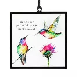 Demdaco Suncatcher - Hummingbirds