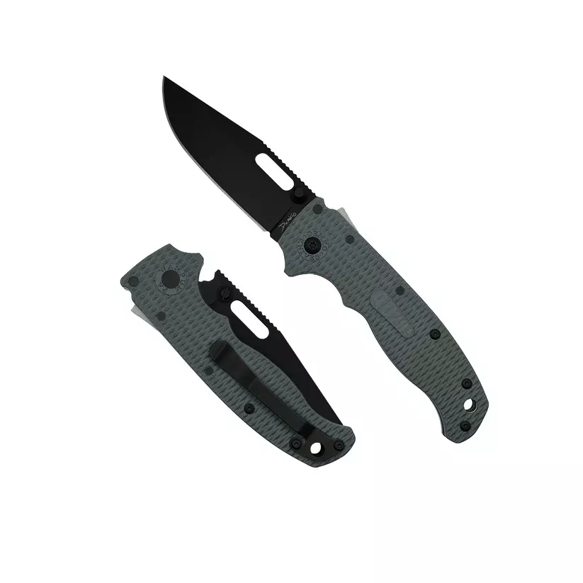 Demko AD20.5 Grey Black Blade Folding Knife