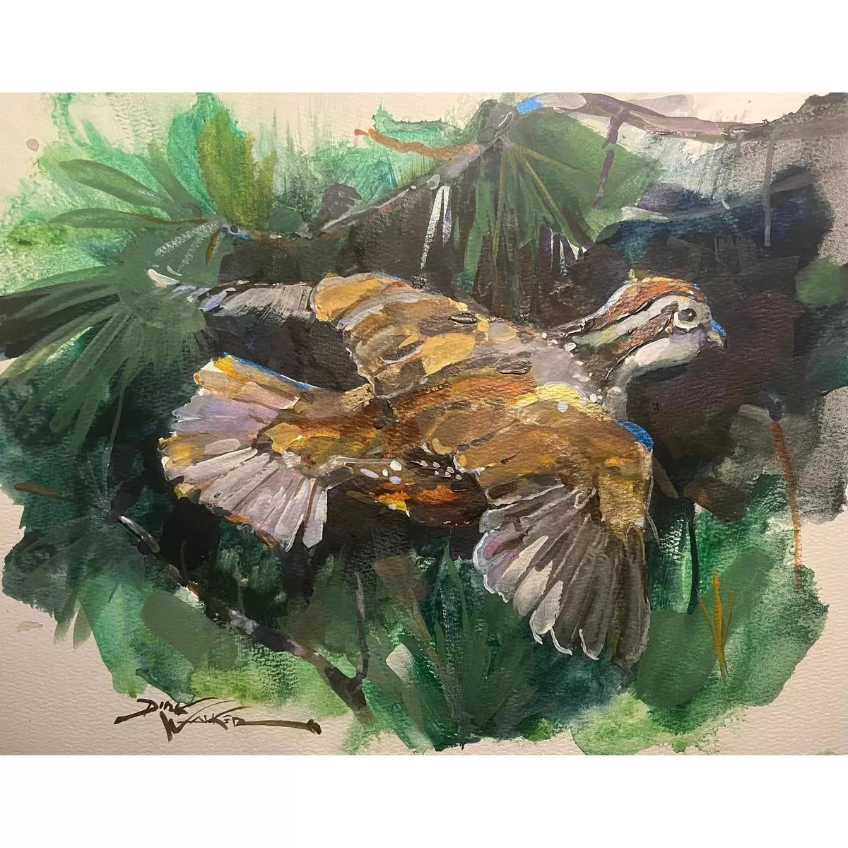Dirk Walker "Made It To The Pines" Giclee Print