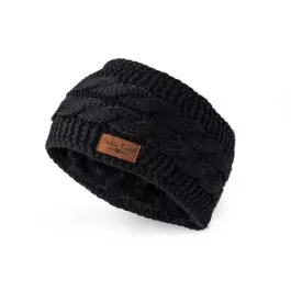 DM Merchandising Britt's Knits Lined Headwarmer - Black