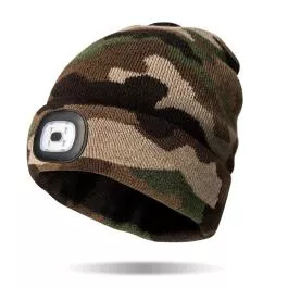 DM Merchandising Night Scope Explorers Collection Knitted Beanie - Woodland Night