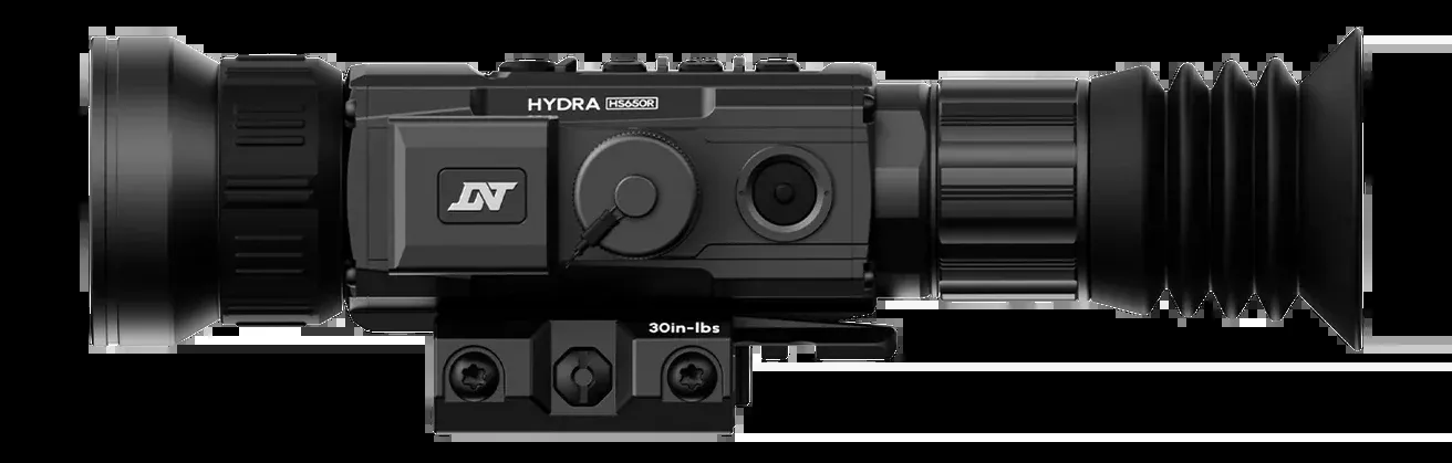DNT Optics Hydra LRF Thermal Rifle Scope 2-8x 50mm 640×512 with Laser Rangefinder HS650R