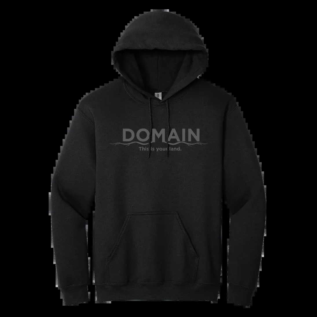 Domain Black Sweatshirt