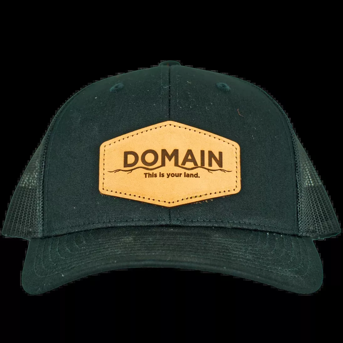 Domain Patch Hat – Black