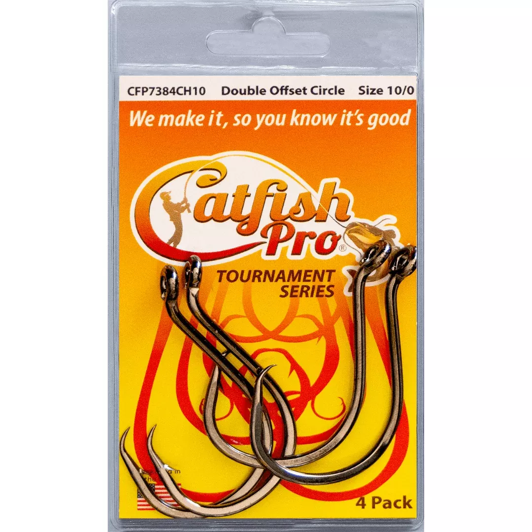 Double Offset Circle Hooks 10/0