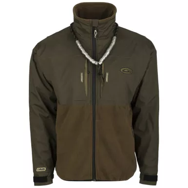 DRAKE MST Guardian Flex Eqwader Full Zip Fleece Jacket (DW7375)