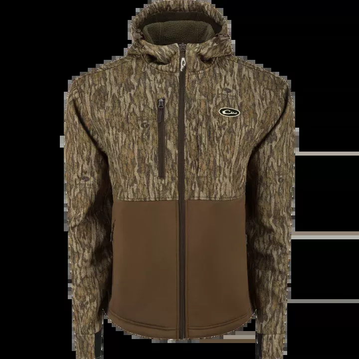 Drake MST Hole Shot Hooded Windproof Eqwader Full Zip Jacket #DW7390