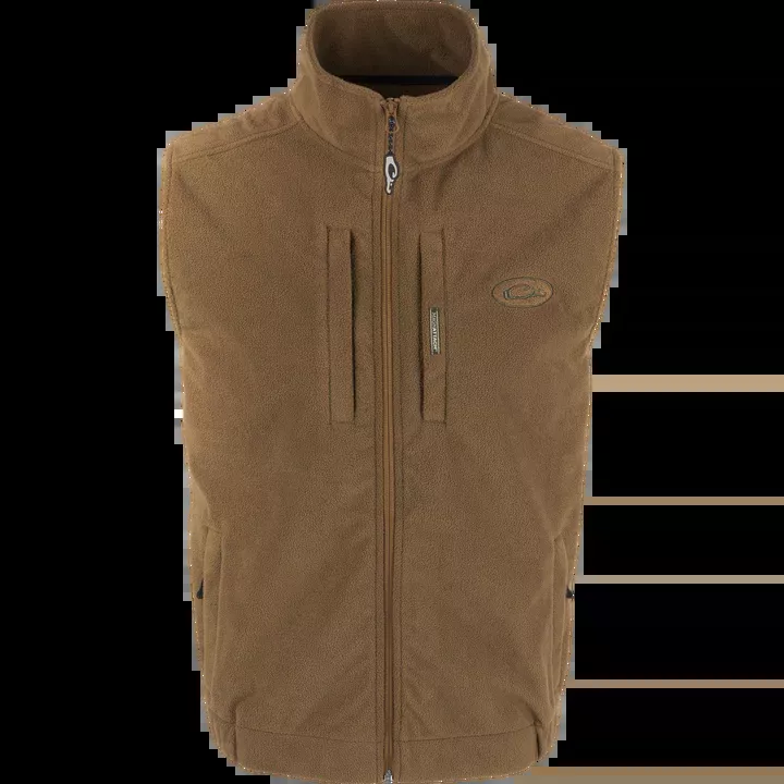 Drake MST Solid Windproof Layering Vest – Tobacco #DW1600