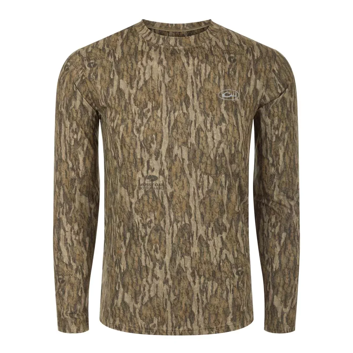 Drake Youth EST Camo Performance Long Sleeve Crew