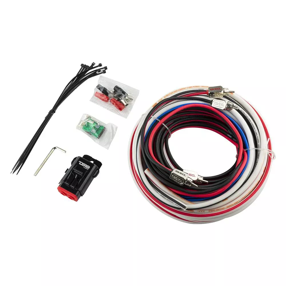DS18 Hydro Power Amplifier Install Kit – 8GA[MOFCKIT8]