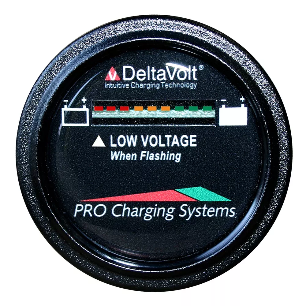 Dual Pro Battery Fuel Gauge – DeltaView Link Compatible – 36V System (3-12V Batteries, 6-6V Batteries)