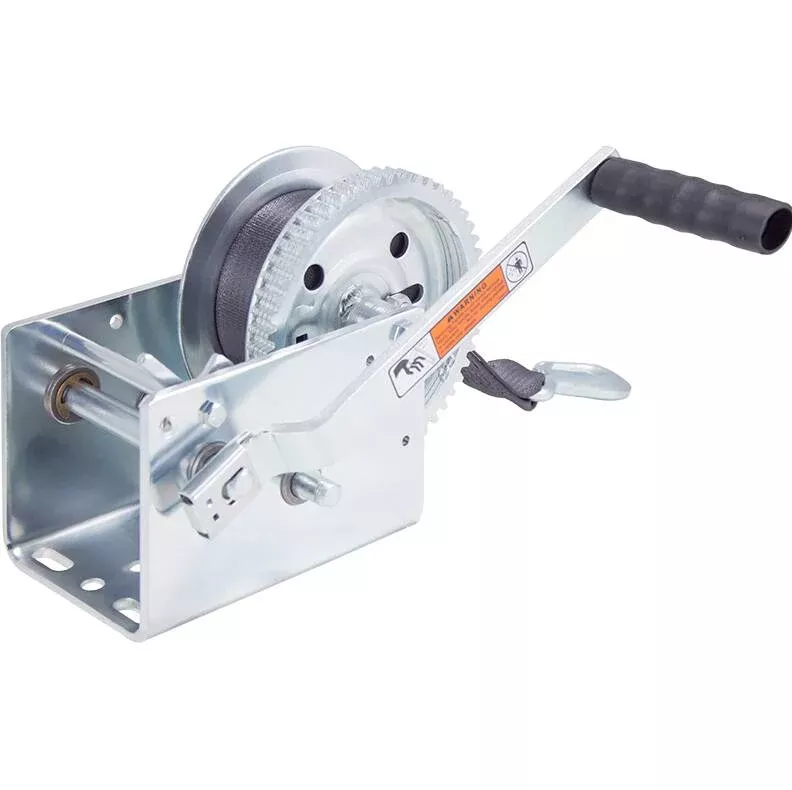 Dutton-Lainson Pulling Winch, 25' Strap, 2,500 lb, Zinc Plated• 14846