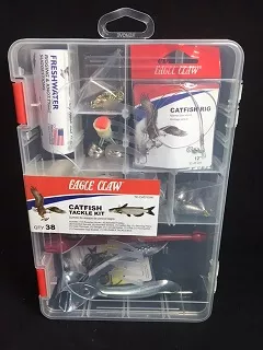 Eagle Claw Catfish Tackle Kit 38 Pc.