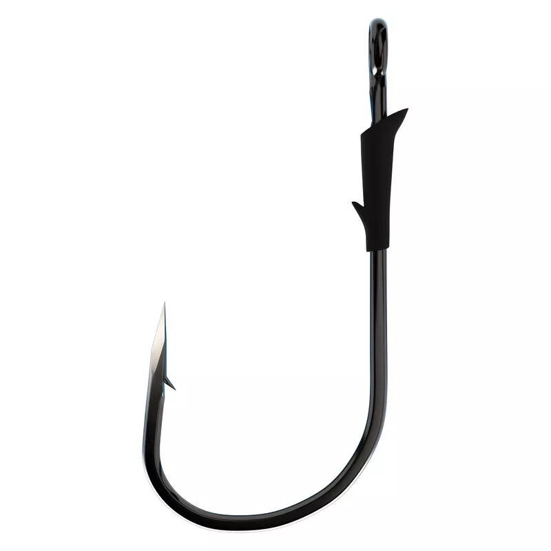 Eagle Claw Lazer Trokar Flippin’ Hook Size 6/0 Platinum Black #TK130-6/0