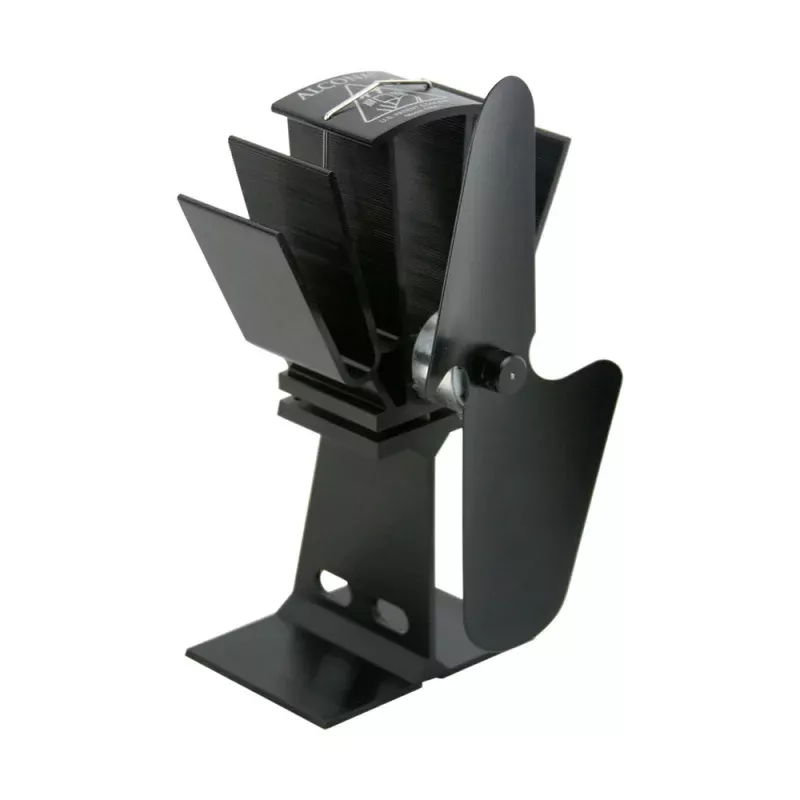 Ecofan by Caframo Original Heat Powered Stove Fan – Black Blade