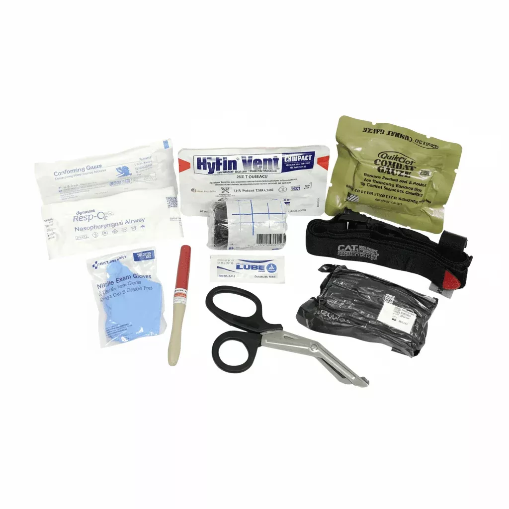 EFA Patrol Trauma Kit – Contents Only, 11-Piece Rapid-Access Trauma Set