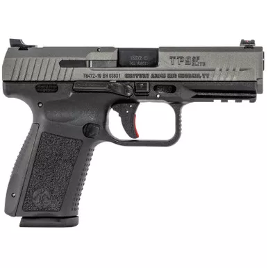 Elite Canik TP9SF 9mm 4.19" 15+1 Tungsten Gray Interchangeable Backstrap Tungsten Gray Cerakote