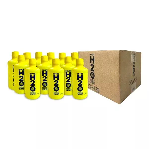 Emergency Drinking Water – Bacteria Free – 20 yr – 1 Liter Bottles – 12 pack