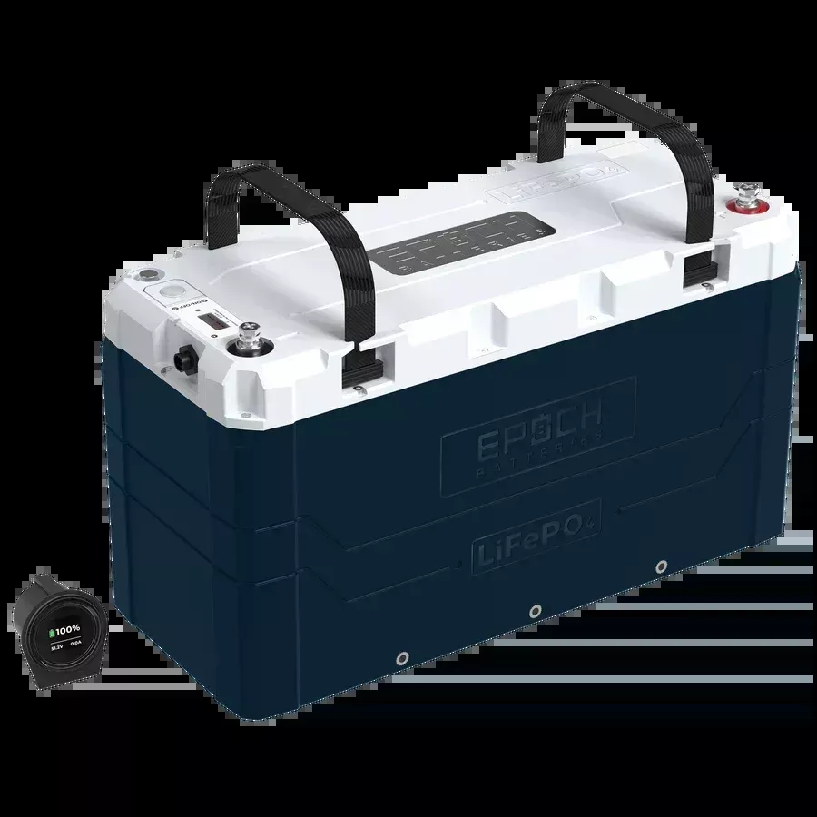 Epoch Battery 12V 460Ah V2 Elite Series - Heated & Bluetooth & Victron Comms LiFePO4 Battery