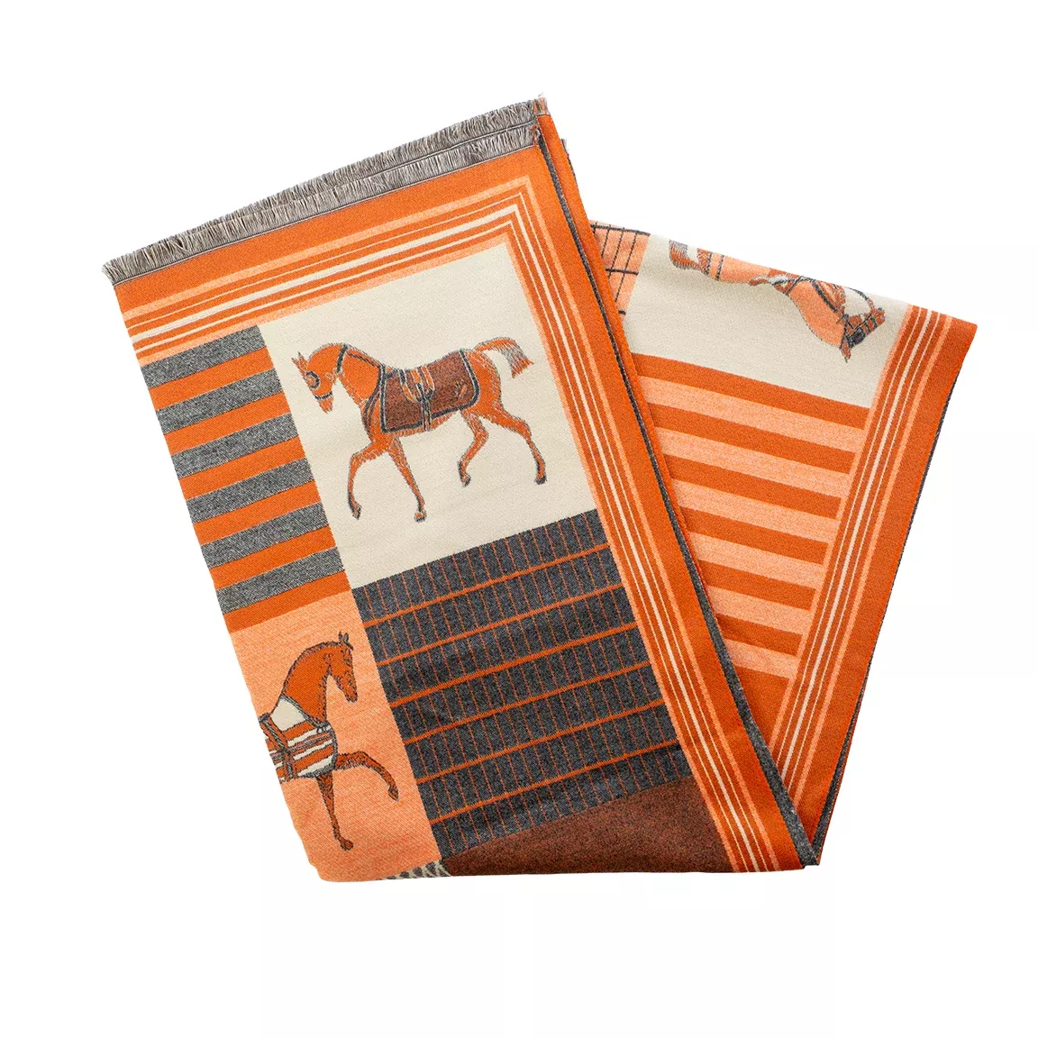 Equestrain Saratoga Horse Scarf