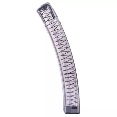 ETS Group HKMP5-40 HK MP5 9mm 40 Round Clear Black Translucent Polymer Magazine