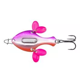 Eurotackle Euro Spade Blade Flutter Rattle Spoon - 1/16 oz. - Pink