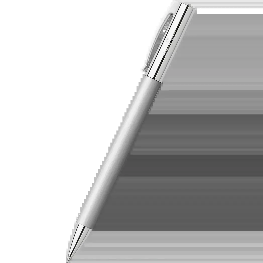 Faber-Castell Ambition Stainless Steel Ballpoint Pen Free Refill