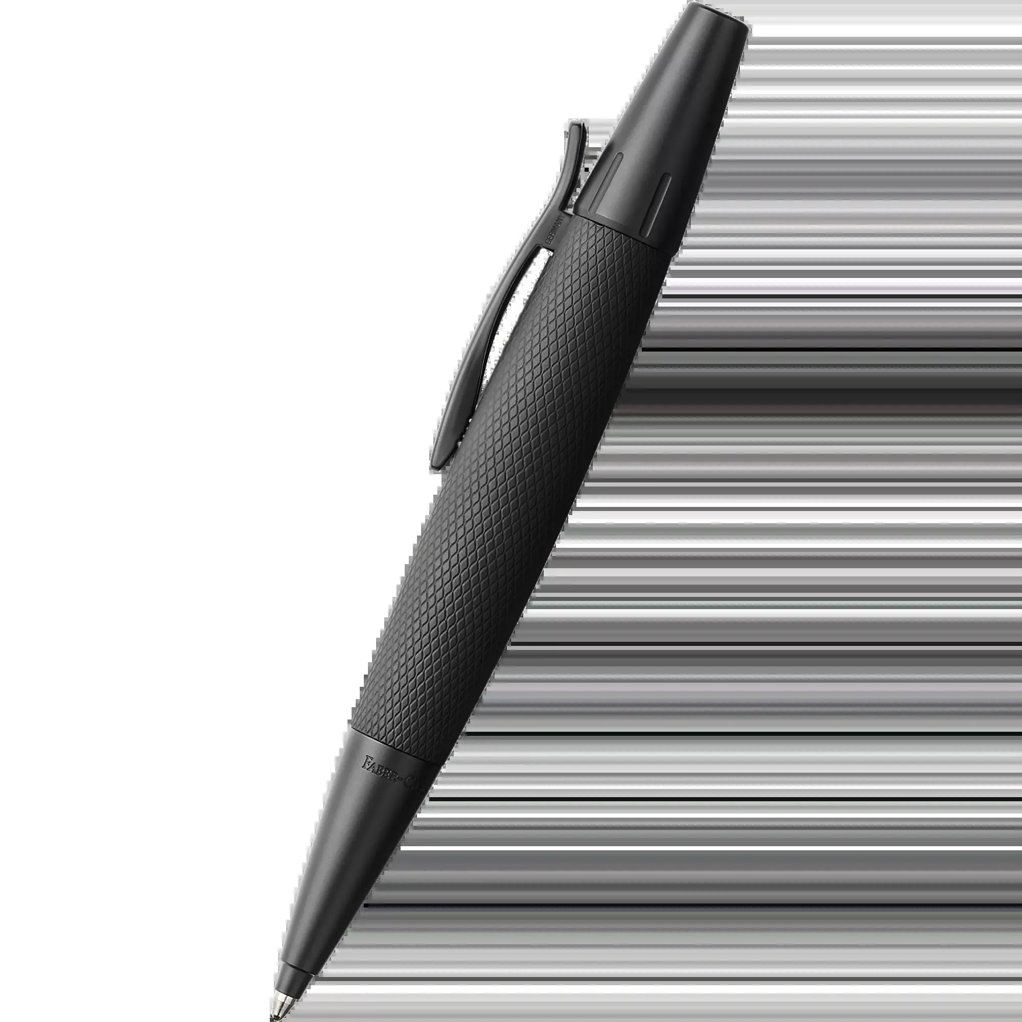 Faber-Castell E-Motion Pure Black Ballpoint Pen Free Refill