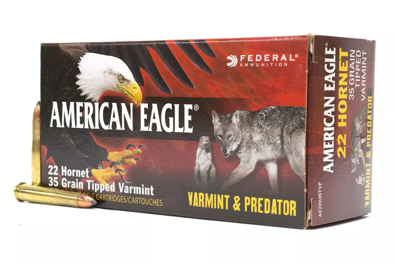 Federal 22 Hornet 35 gr Tipped Varmint Varmint and Predator 50/Box