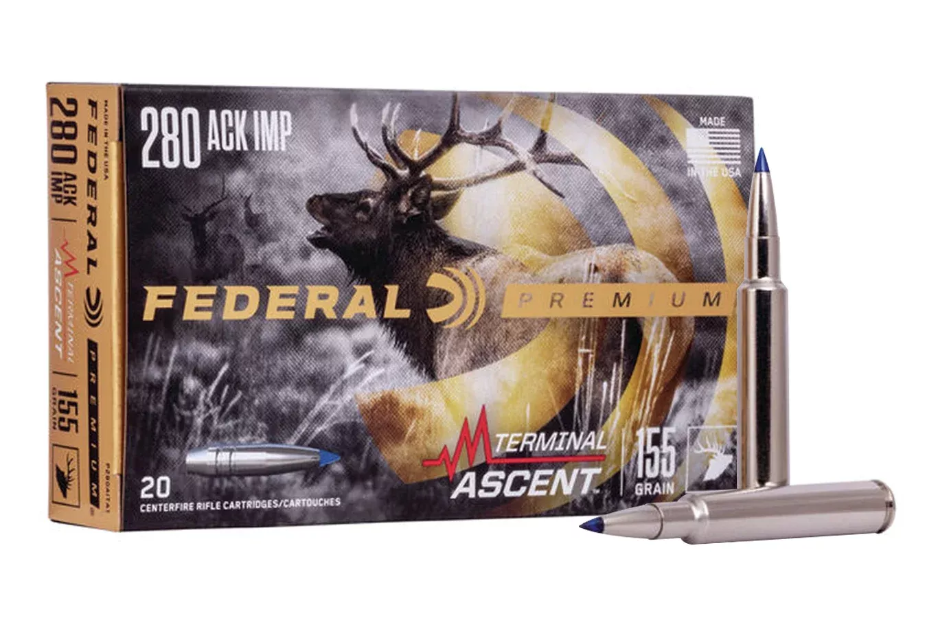 Federal 280 AI 155 gr Terminal Ascent 20/Box