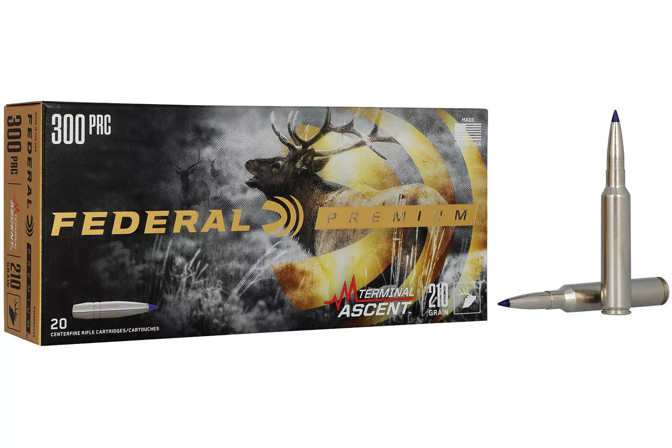 Federal  300 PRC 210 gr Terminal Ascent Premium 20/Box